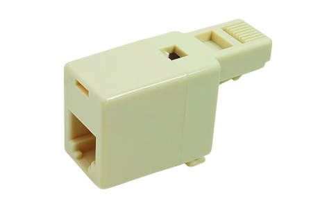 ジェフコム（株）  LNC-TEL-B  デンサン　電話線アダプター