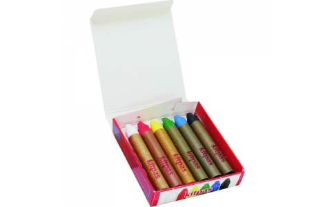 日本理化学工業（株）  KM-6C  キットパス　ミディアム６色