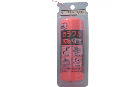 （株）たくみ  4960587046050  たくみ　カラフル水糸オレンジ太２７０ｍ