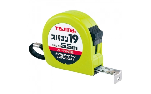 （株）ＴＪＭデザイン  SP1955BL  タジマ　スパコン１９　５．５ｍ　メートル目盛　ブリスター