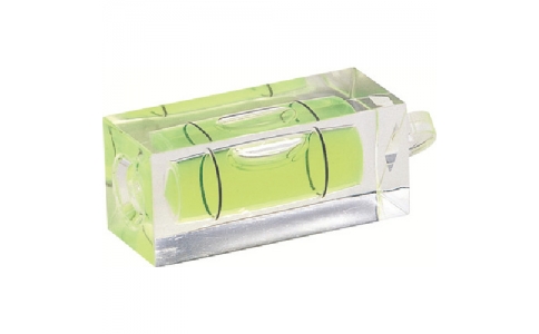 （株）エビス  K42-2L  エビスダイヤモンド　２本線キーホルダー気泡管　１５×１５×４２