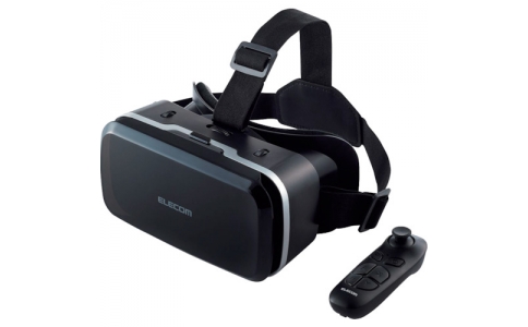エレコム（株）  VRG-M02RBK  エレコム　ＶＲゴーグル　スタンダードタイプ　リモコンセット　ブラック