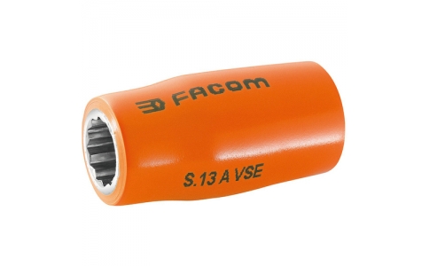 ＦＡＣＯＭ社  S.21AVSE  ＦＡＣＯＭ　絶縁工具　１２ポイントソケット　２１ｍｍ
