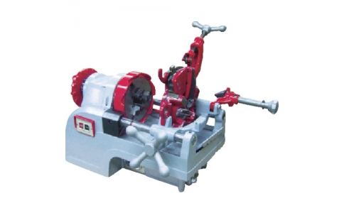 レッキス工業（株）  F50A  ＲＥＸ　２１０３００　手動切上ダイヘッド付パイプマシン　Ｆ５０Ａ