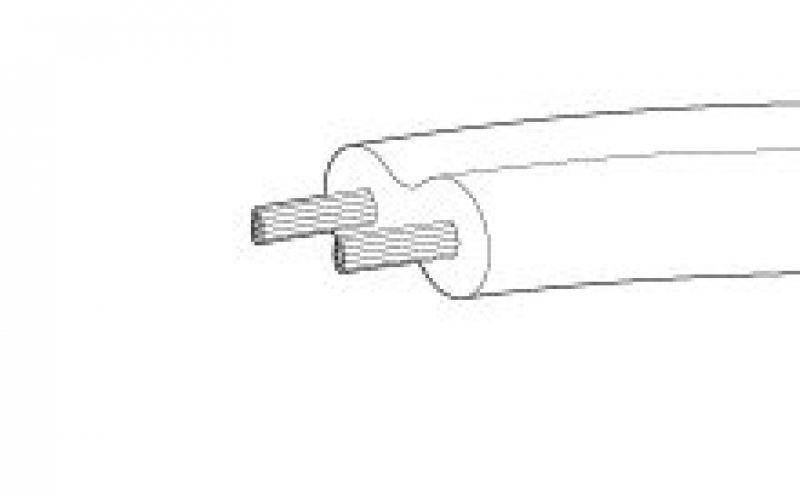 KYOWA L-5 Vinyl-coated flat 2-wire cable lead wire Cables