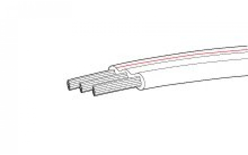 KYOWA L-10 Vinyl-coated flat 3-wire cable lead wire Cables