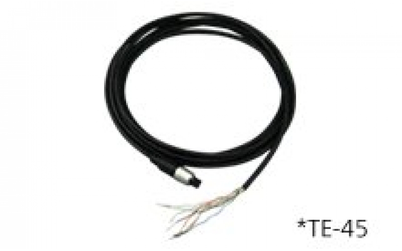 KYOWA TE-46 213FCW-8P to 6  conductors with shield wire, bared at the tip