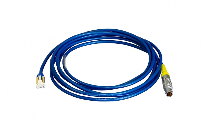 KYOWA N-131 communication cable 14-pin LEMO connector to RJ-45