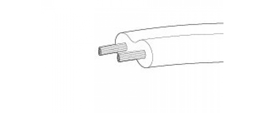 KYOWA L-5 Vinyl-coated flat 2-wire cable lead wire Cables