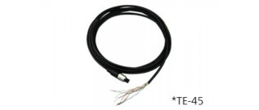 KYOWA TE-46 213FCW-8P to 6  conductors with shield wire, bared at the tip