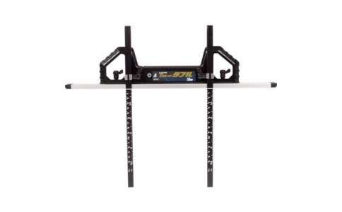 シンワ測定（株）  73701  シンワ　丸ノコガイド定規　Ｔスライドダブル１５ｃｍ　併用目盛　突き当て可動式