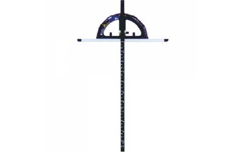 シンワ測定（株）  73738  シンワ　Ｔスライド　４５ｃｍ　併用目盛　突き当て可動式