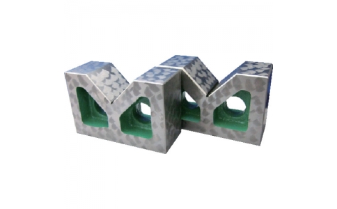 大西測定（株）  127-100A  ＯＳＳ　鋳鉄製精密ヤゲン台Ｂ型　１００　Ａ級