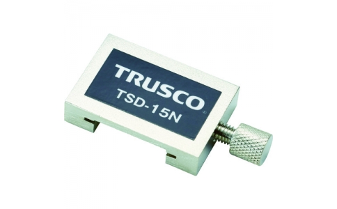 トラスコ中山（株）  TSD-15N  ＴＲＵＳＣＯ　直尺用ストッパー　真鍮　１５ｃｍ用