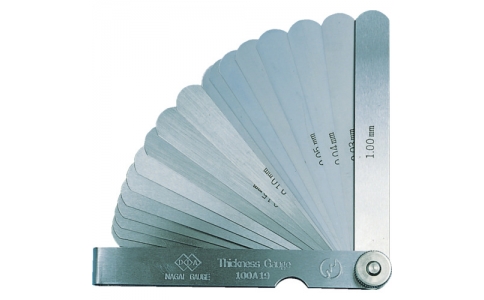 （株）永井ゲージ製作所  100A10  ＤＩＡ　ＪＩＳ規格すきまゲージ１００Ａ１０