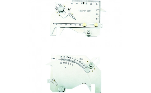 トラスコ中山（株）  TWGU-8M  ＴＲＵＳＣＯ　溶接ゲージ　国土交通省新規格適合品