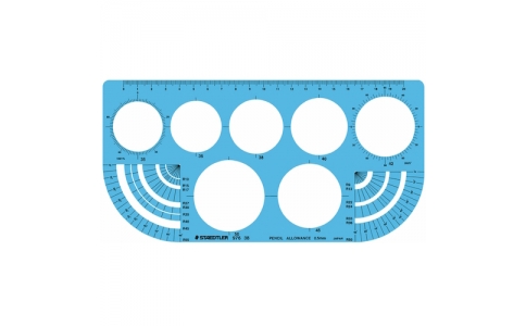 ステッドラー日本（株）  976 38  ステッドラー　テンプレート　円・円周定規　９７６　３８