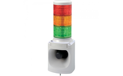 （株）パトライト  LKEH-302FC-GBR  パトライト　ＬＥＤ積層信号灯付き電子音報知器