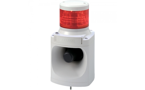 （株）パトライト  LKEH-110FA-Y  パトライト　ＬＥＤ積層信号灯付き電子音報知器