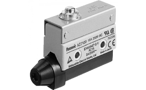 パナソニック　デバイスＳＵＮＸ（株）  AZ7100  デバイスＳＵＮＸ　ＭＬミニリミットスイッチ　短プッシュプランジャ