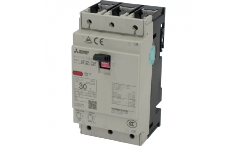 三菱電機（株）  NF32-CVF 3P 10A  三菱電機　ノーヒューズ遮断器　ＮＦ－Ｃシリーズ（経済品）　フレーム３０Ａ