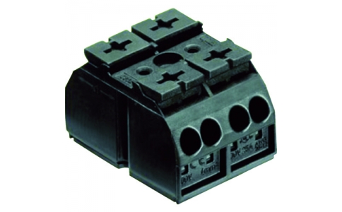 ワゴジャパン（株）  WTB30-2  ＷＡＧＯ　スプリング式中継端子台　ＷＴＢシリーズ　４線式２極　（１０個入）