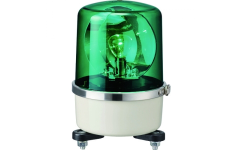 （株）パトライト  SKP-101A-G  パトライト　ＳＫＰ－Ａ型　中型回転灯　Φ１３８　色：緑