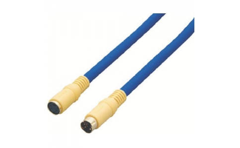 エレコム（株）  DH-SS15E  エレコム　延長用Ｓ端子ビデオケーブル１．５ｍ／Ｓ端子（メス）ーＳ端子