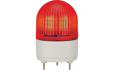 （株）パトライト  KHE24R（R）  パトライト　ＫＨＥ型　ＬＥＤ表示灯　Φ１００　点滅・流動・ストロボ発光　赤