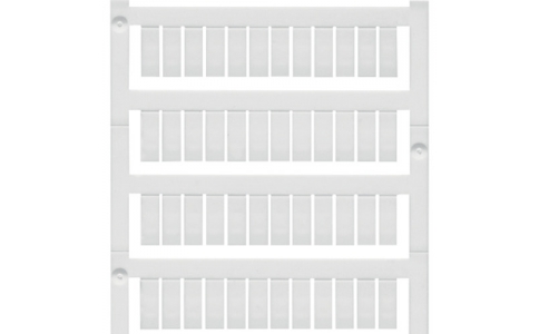 日本ワイドミュラー（株）  1609900000  ワイドミュラー　端子台マーカ（ＷＳシリーズ）　１２ｘ６ｍｍ　ホワイト　カードタイプ