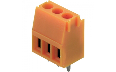 日本ワイドミュラー（株）  1845040000  ワイドミュラー　ＰＣＢ端子台（ＬＭシリーズ）　ピッチ３．５０ｍｍ　４極　ネジクランプ式　９０度