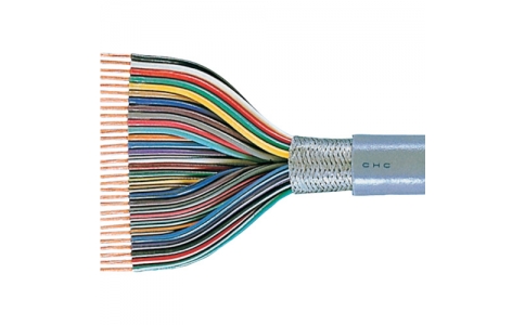 長岡特殊電線（株）  CHC2X0.3SQ-100  長岡特殊電線　コンピュータ装置間接続ケーブル　１００Ｍ