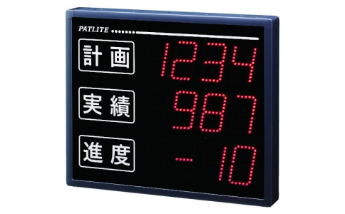 （株）パトライト  VE100-304S  パトライト　ＶＥ型　インテリジェント生産管理表示板