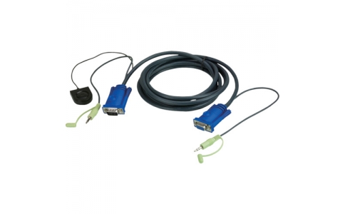 ＡＴＥＮジャパン（株）  2L-5202B  ＡＴＥＮ　ＶＧＡケーブル　ポート切替機能付　１．８ｍ