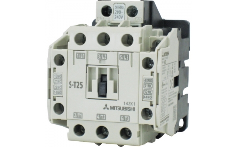 三菱電機（株）  S-T25AC100V  三菱電機　電磁接触器　Ｓ－Ｔシリーズ（非可逆品）　フレームＴ２５
