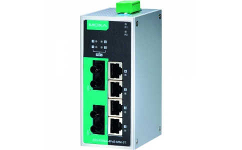 アイ・ビー・エス・ジャパン（株）  EDS-P206A-4POE-MM-ST  ＭＯＸＡ　ＥＤＳ－Ｐ２０６Ａ－４ＰＯＥ－ＭＭ－ＳＴ