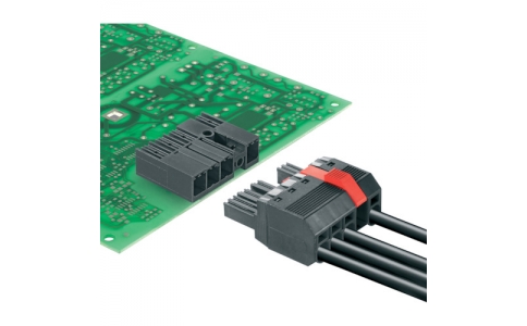 日本ワイドミュラー（株）  1060570000  ワイドミュラー　ワイドミュラー　大電流用コネクタ（基盤側ソケット）　ＢＶＦ　ＨＰシリーズ／ロックレバー位置２（黒）　７．６２／０３／９０