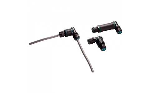 （株）タカチ電機工業  THB390L-3P  タカチ　直角Ｌ型防水中継コネクタ