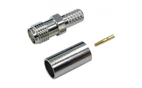 （株）トーコネ  SMAJ-58A(NI)  ＴＹＣ　ＳＭＡコネクタストレートジャック