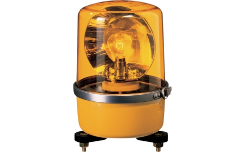（株）パトライト  SKP-101A（Y）  パトライト　ＳＫＰ－Ａ型　中型回転灯　Φ１３８　色：黄　黄