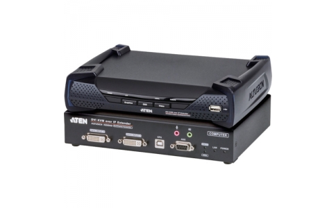 ＡＴＥＮジャパン（株）  KE6940  ＡＴＥＮ　ＩＰ－ＫＶＭエクステンダー　トランスミッター＆レシーバー／ＤＶＩ／デュアルディスプレイ