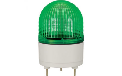 （株）パトライト  KHE24G（GN）  パトライト　ＫＨＥ型　ＬＥＤ表示灯　Φ１００　点滅・流動・ストロボ発光　緑