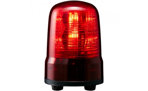 （株）パトライト  SF08-M1JN-R  パトライト　モータレス回転灯　Φ８０　Ｍ１　キャブ　Ｒ