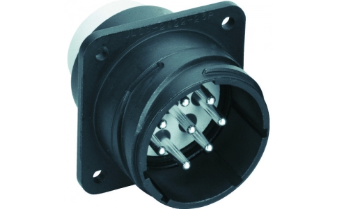 日本航空電子工業（株）  JL05-2A18-1PC-F0-R  航空電子　丸型防水ＪＬ０５コネクタ　パネル取付レセプタクル　＃１６×１０極