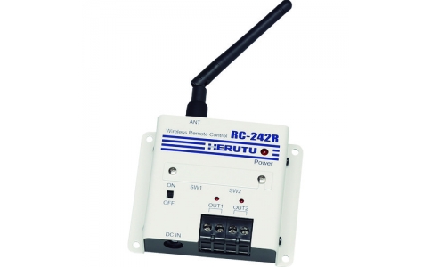 ヘルツ電子（株）  RC-242R  ヘルツ電子　リモートコントロール（リモコン）スイッチ　２点式受信機
