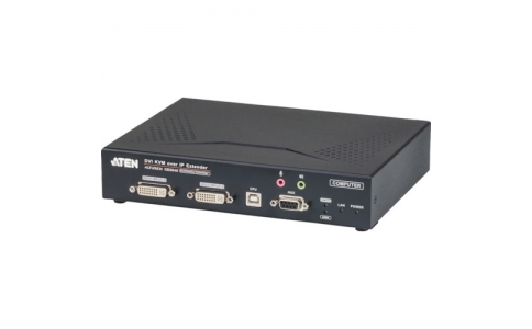 ＡＴＥＮジャパン（株）  KE6940T  ＡＴＥＮ　ＩＰ－ＫＶＭエクステンダー　トランスミッターユニット　／　ＤＶＩ　／　デュアルディスプレイ
