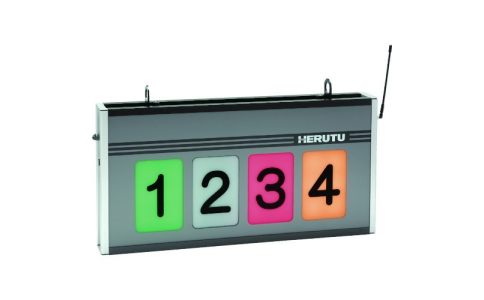 ヘルツ電子（株）  AN426RHII  ヘルツ電子　大型４窓アンドン受信機