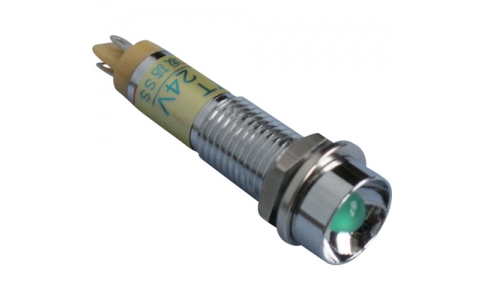 （株）坂詰製作所  DOH-7T-DC24V-G  サカズメ　坂詰製作所　メタルフレーム形ＬＥＤ表示灯