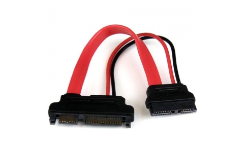 ＳＴＡＲＴＥＣＨ．ＣＯＭ社  SLSATAADAP6  スターテック　ＳＡＴＡ　－　Ｓｌｉｍｌｉｎｅ　ＳＡＴＡ変換ケーブル／オス－メス／１５ｃｍ／ＨＤＤ　ハードディスクドライブ　ケーフ゛ル