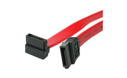 ＳＴＡＲＴＥＣＨ．ＣＯＭ社  SATA12RA1  スターテック　ＳＡＴＡケーブル／３０ｃｍ／片側Ｌ型下向き／ラッチなしコネクタ／レッド／シリアルＡＴＡ　ＨＤＤ　ハードディスクドライブ用